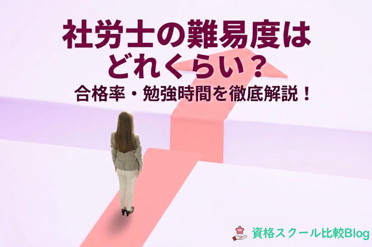社労士の難易度はどれくらい？合格率・勉強時間・独学の可否まで徹底解説